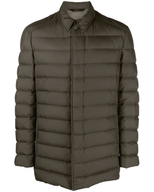 Brioni two-pocket quilted jacket