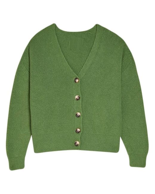Apparis knitted long-sleeve cardigan