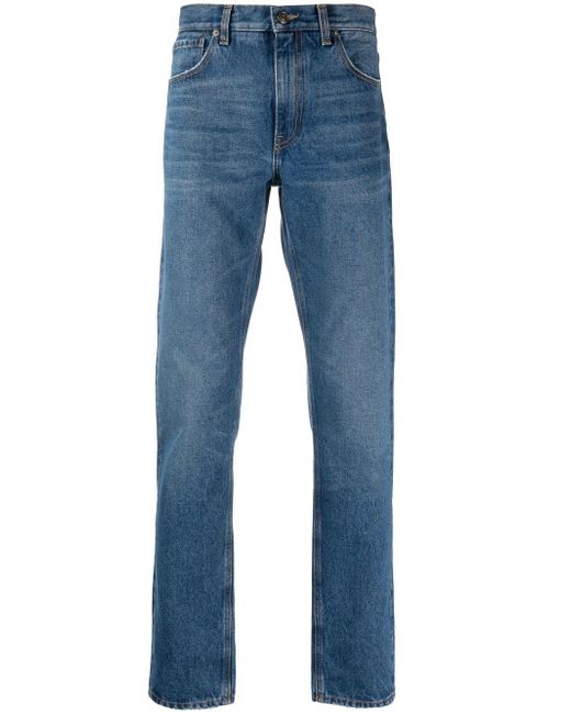 Alanui Arctic Ocean straight-leg jeans