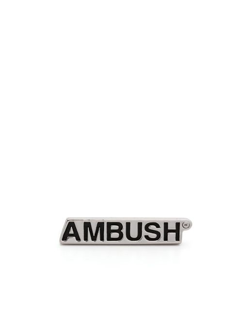 Ambush Name Plate engraved earrings