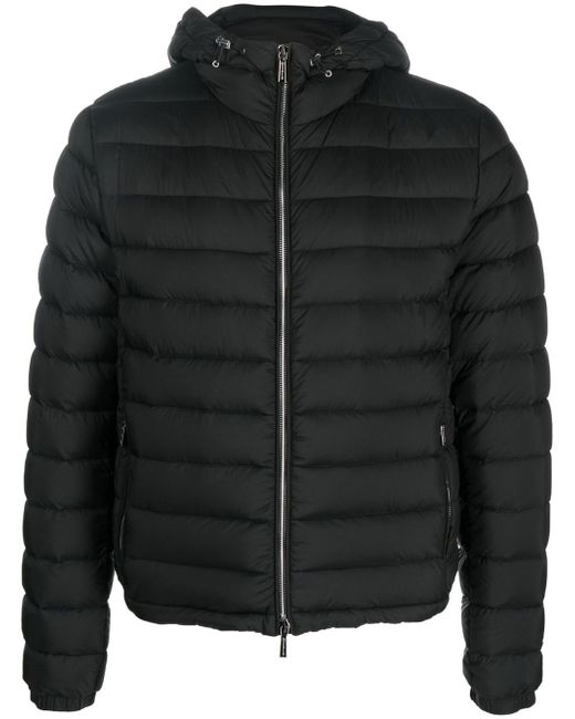 Moorer quilted-finish puffer jacket