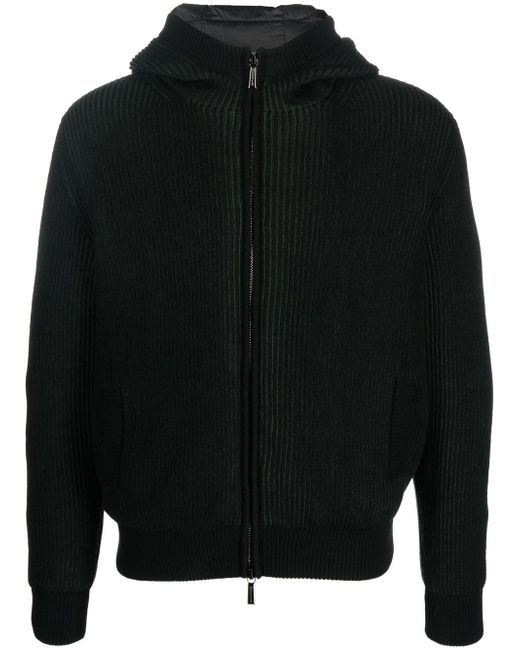 Moorer virgin-wool zip up jacket