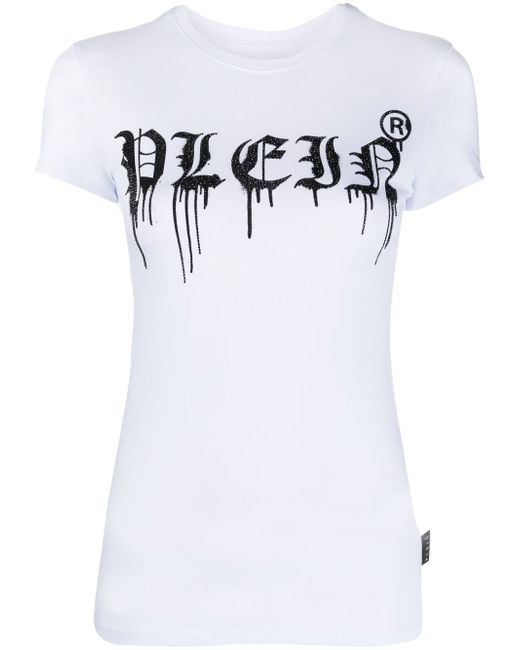 Philipp Plein logo-print short-sleeved T-shirt