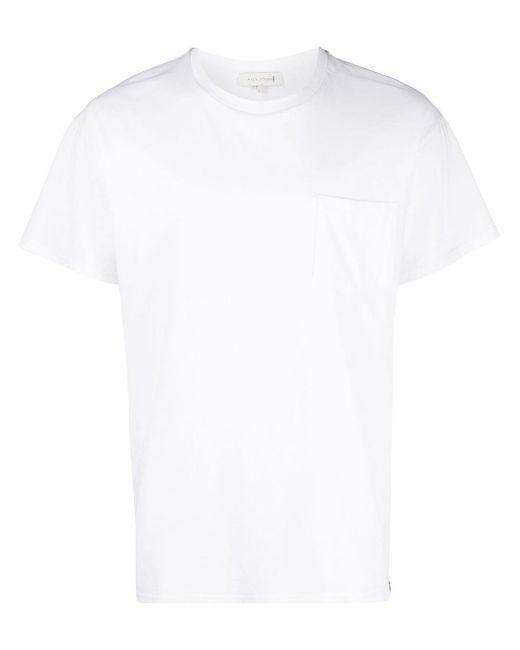 Mackintosh patch-pocket organic cotton T-shirt