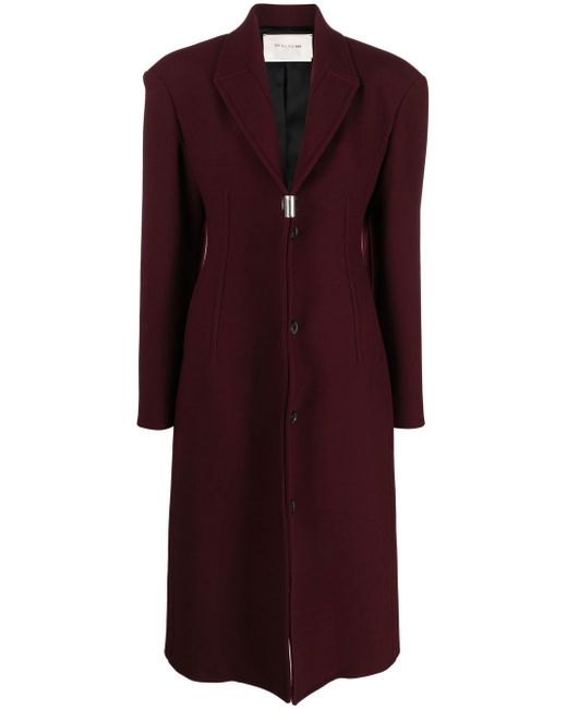 1017 Alyx 9Sm single-breasted button-fastening coat
