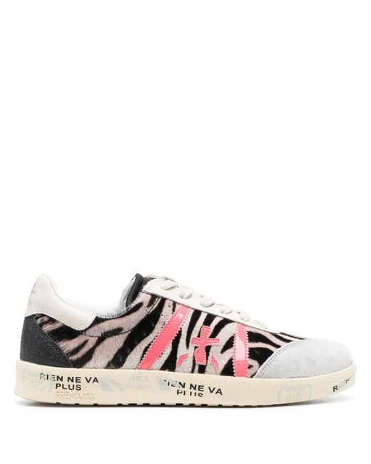 Premiata Bonnied 5940 zebra-print sneakers