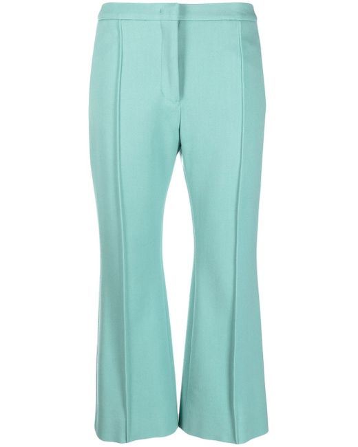 Jil Sander mid-rise cropped trousers