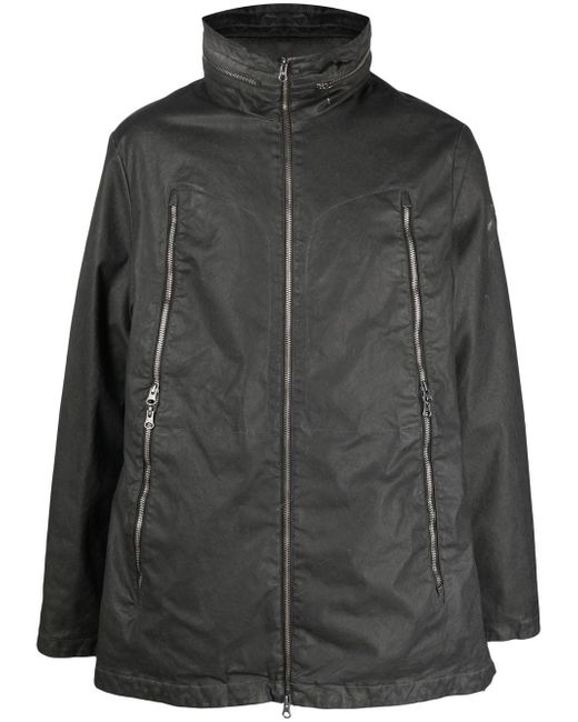 Premiata long-sleeve zip-up coat