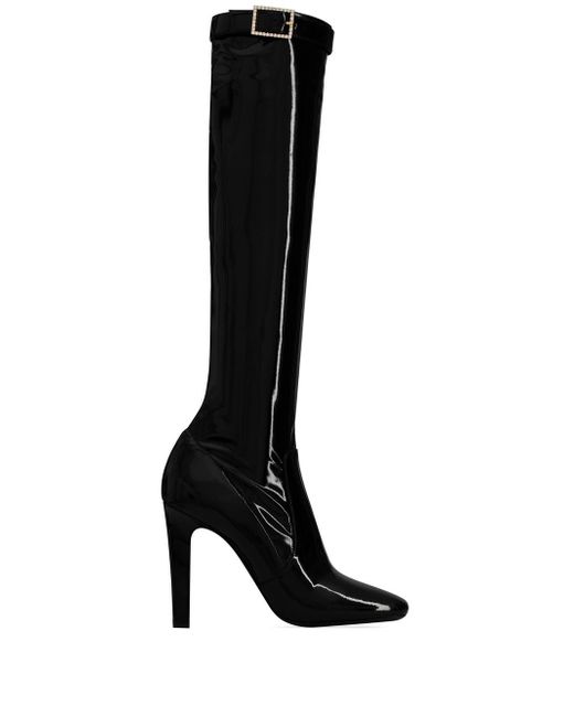 Saint Laurent knee-length pointed boots