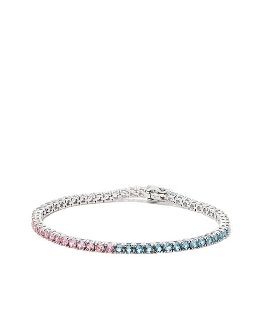 Hatton Labs crystal-embellished tennis bracelet