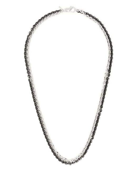 Emanuele Bicocchi double chain-link necklace