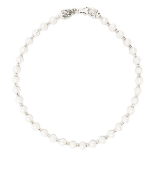 Emanuele Bicocchi bead-embellished pearl necklace