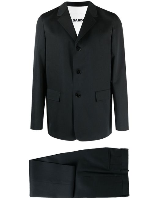 Jil Sander single-breasted button suit