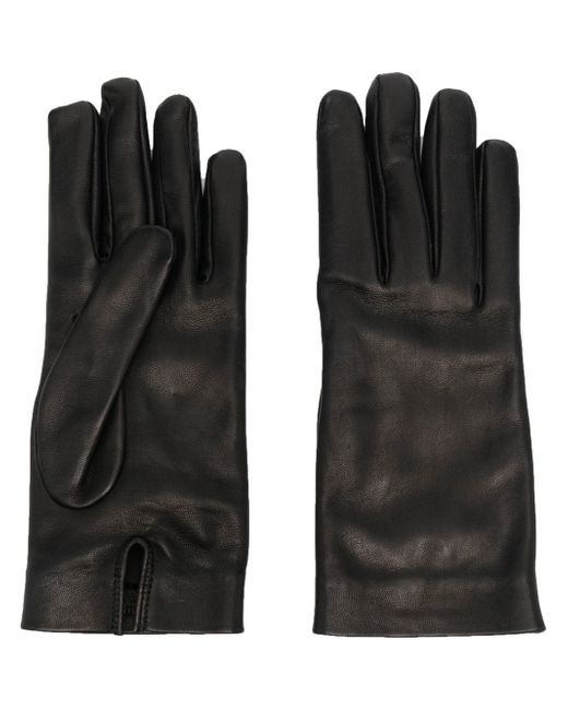 Saint Laurent silk-lined leather gloves
