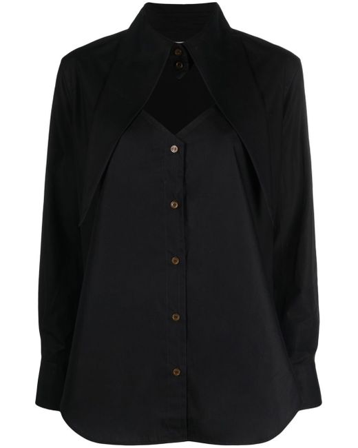 Vivienne Westwood cut-out detail shirt