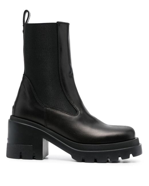 Woolrich square-toe ankle boots