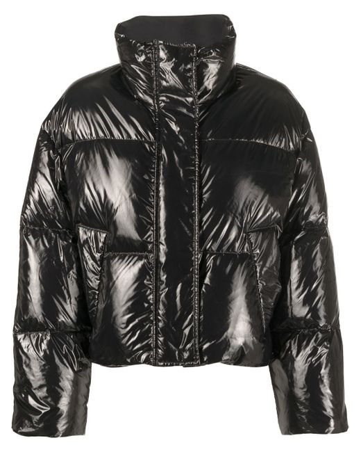Stand Studio funnel-neck puffer jacket