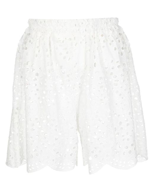 Bambah crochet fitted shorts