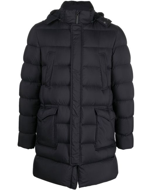 Herno padded hooded down jacket