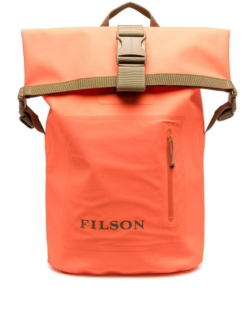 Filson logo-print Dry backpack