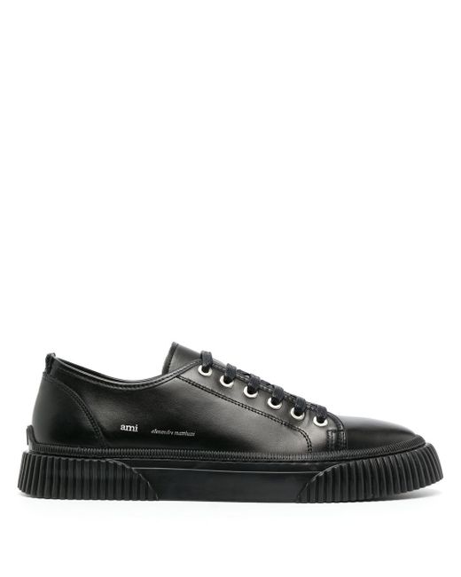 AMI Alexandre Mattiussi low-top leather sneakers
