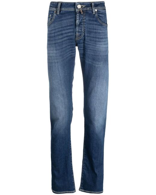 Jacob Cohёn straight-leg faded jeans