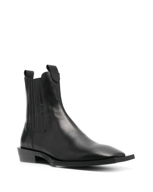Just Cavalli square-toe chelsea boots