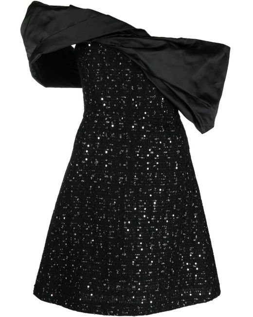 Giambattista Valli sequin-embellished asymmetric dress