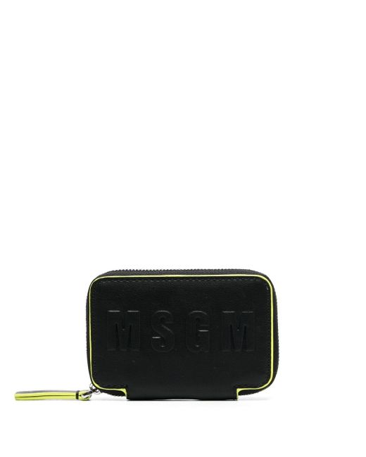 Msgm embossed-logo wallet