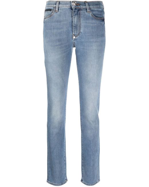 Philipp Plein mid-rise slim-cut jeans