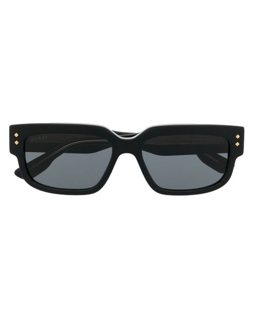Gucci rectangle-frame tinted sunglasses