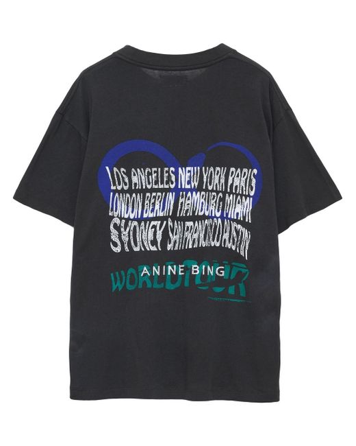 Anine Bing The Walker short-sleeve T-shirt