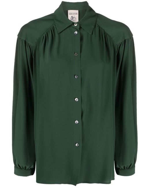 Semicouture button-down blouse