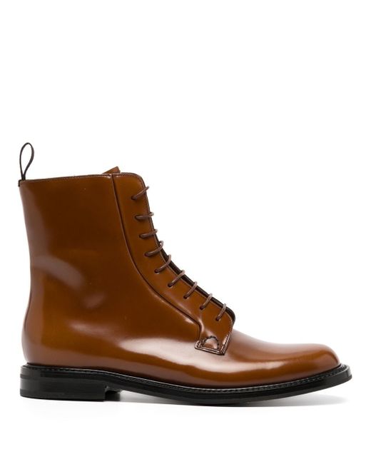 Church's leather lace-up boots
