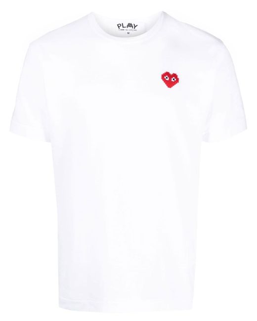Comme Des Garçons Play short-sleeve cotton T-shirt