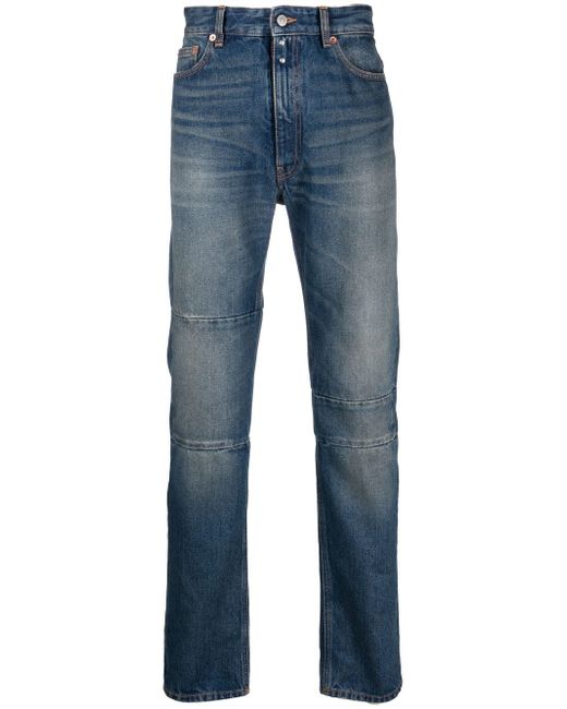 Mm6 Maison Margiela mid-rise straight-leg jeans