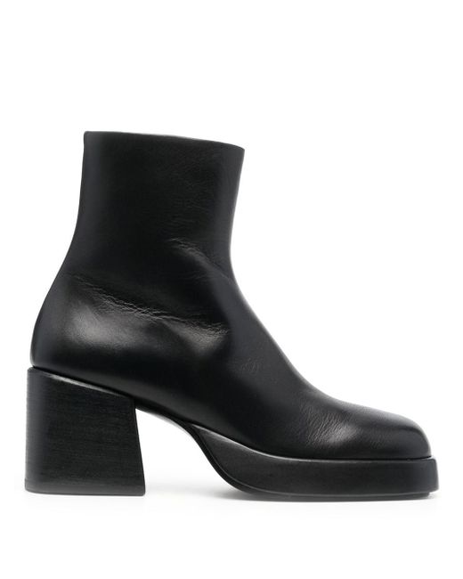 Marsèll square-toe 70mm heeled boots