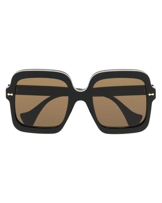 Gucci oversize square-frame sunglasses