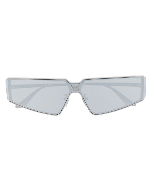 Balenciaga Shield 2.0 rectangle-frame sunglasses