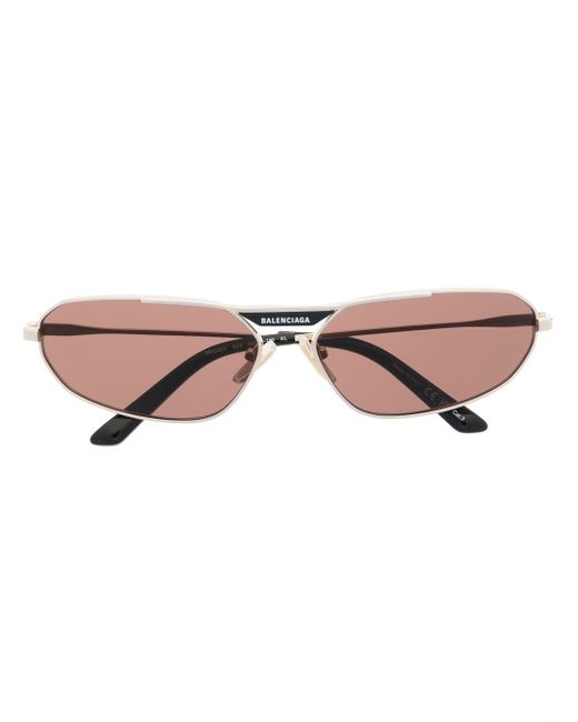 Balenciaga oval-frame design sunglasses