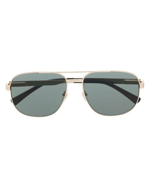 Gucci square-frame tinted lenses
