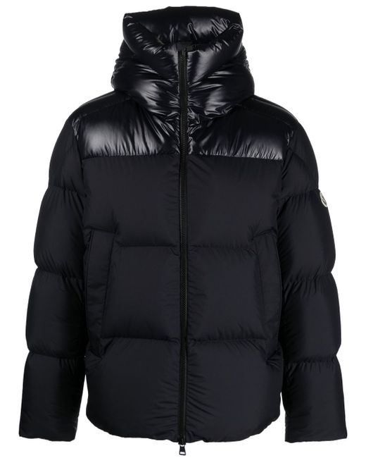 Moncler Damavand shine-panelled padded jacket