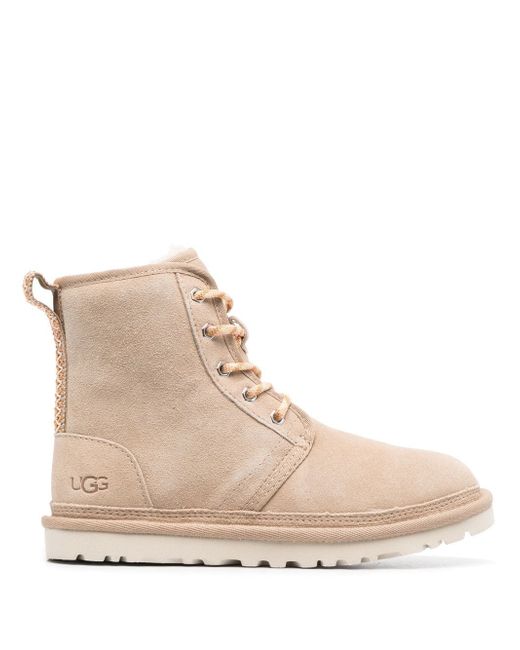 Ugg shearling lace-up boots
