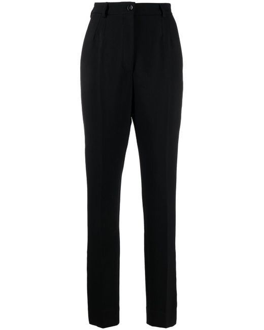 Dolce & Gabbana high-rise tapered trousers