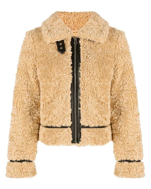 Stand Studio Audrey faux-shearling jacket