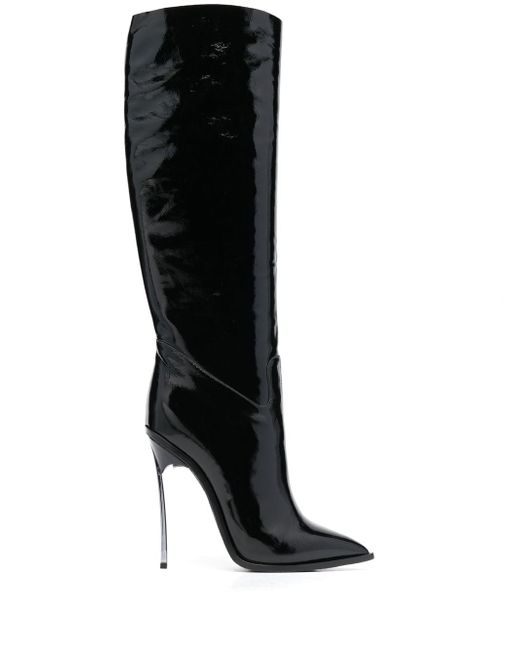 Casadei 140mm heeled leather boots