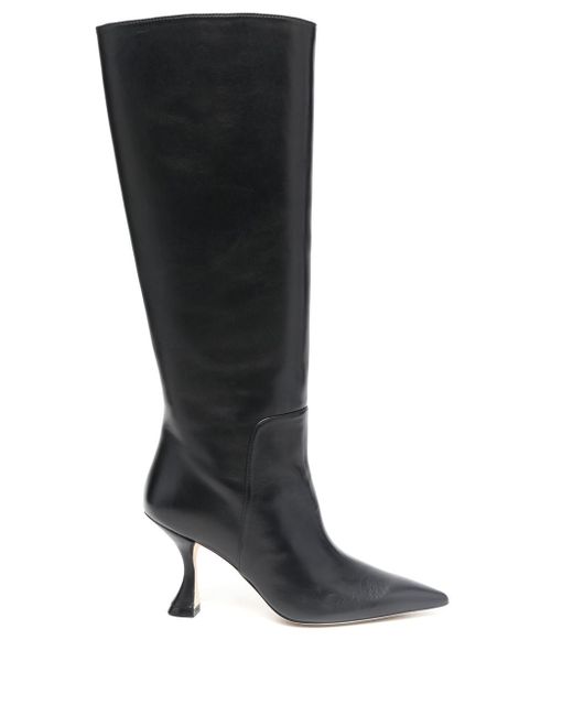 Stuart Weitzman 95mm pointed leather boots