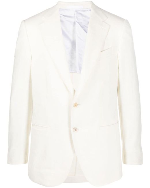 Caruso single-breasted cashmere blazer