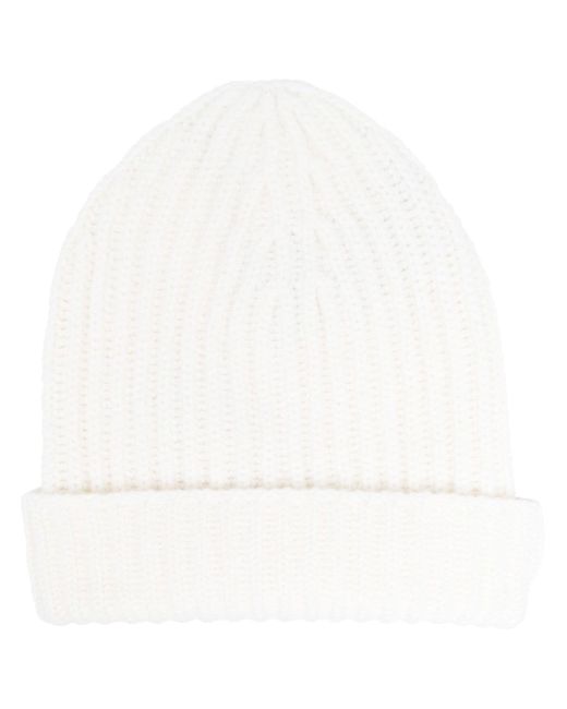 Malo ribbed-knit cashmere beanie