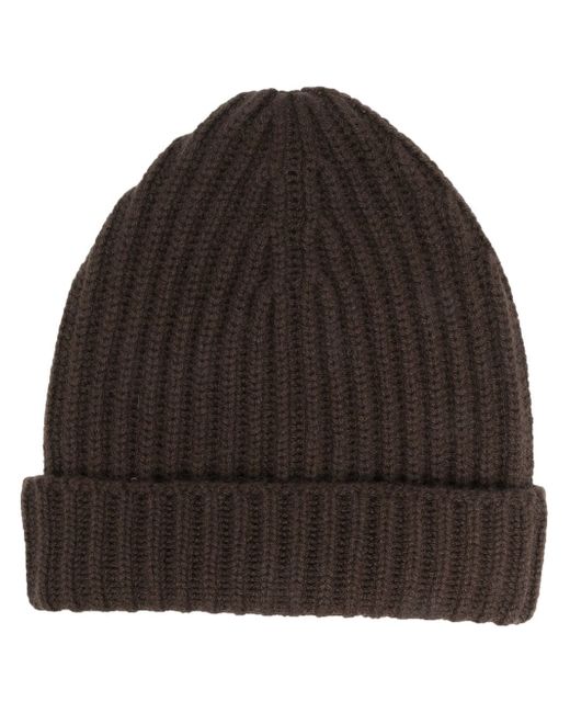 Malo ribbed-knit cashmere beanie
